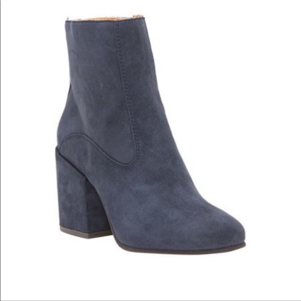 Lucky Brand Rainns Ankle Bootie Chunky Heel Size 6